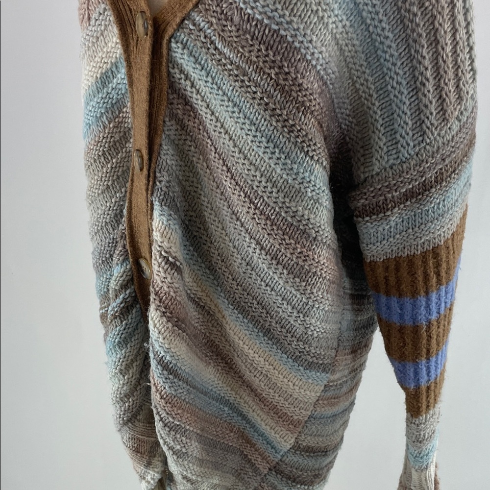 Sita Murt Rib Knit Stripe Cardigan, 40 (US 8) - Picture 8 of 9